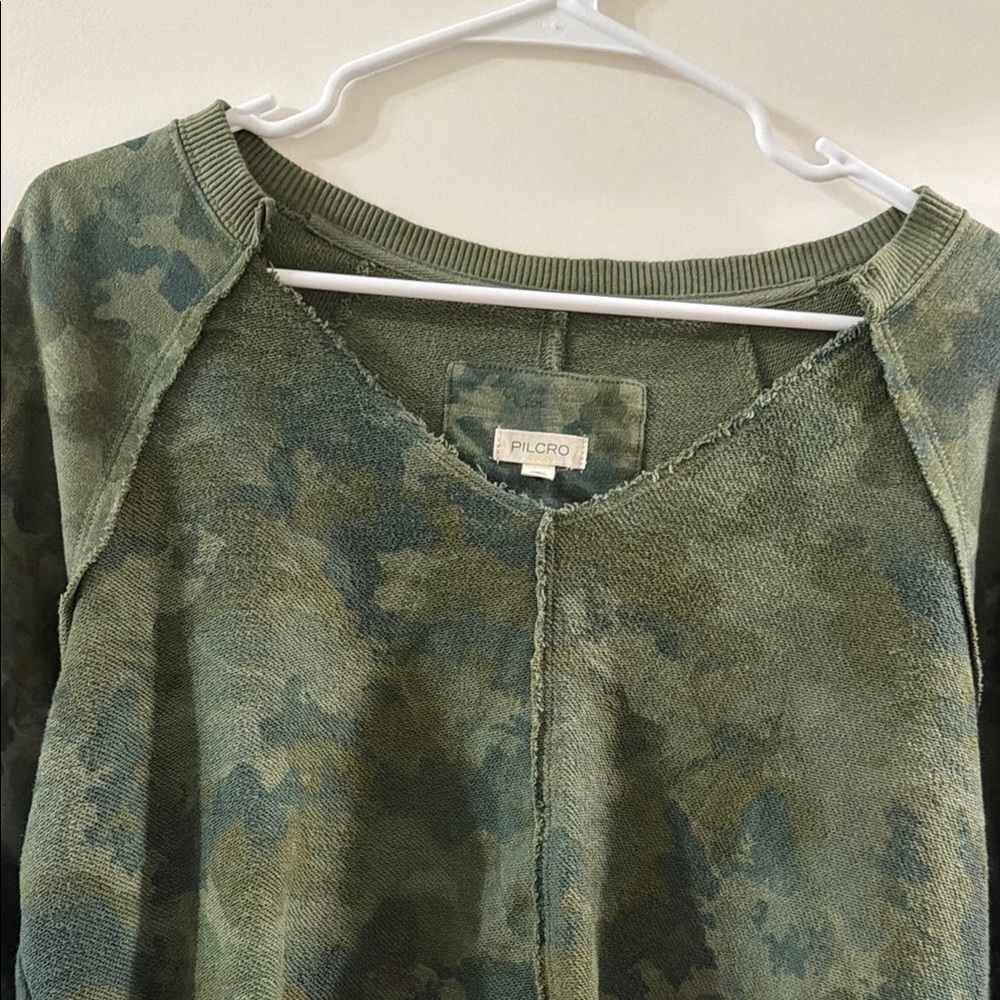 Pilcro Reworked Popover Sweatshirt - Picture 2 of 7